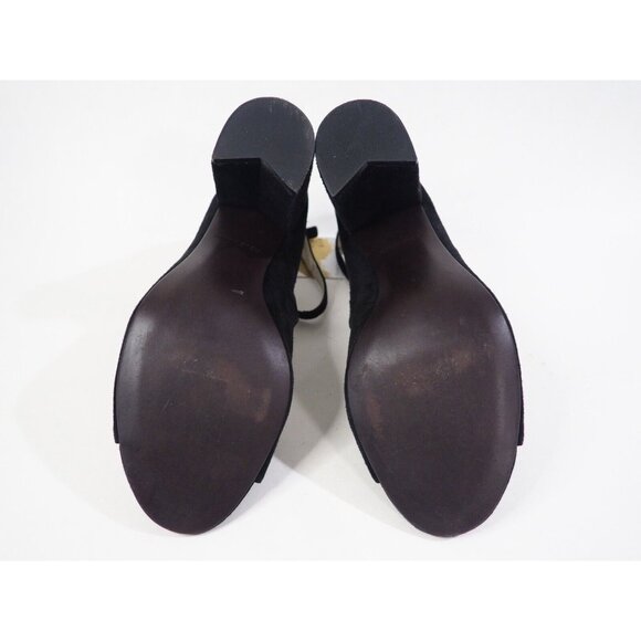 Cole Haan Black Suede Grand OS Signature Strappy Heels, Size 6.5 (US) - Picture 10 of 12